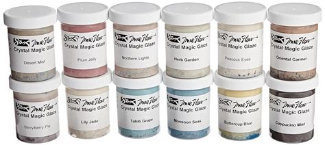 Sax True Flow Crystal Magic Glazes: The Perfect Choice for Nature-Inspired Pottery
